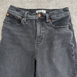 Madewell perfect vintage wide leg crop jean